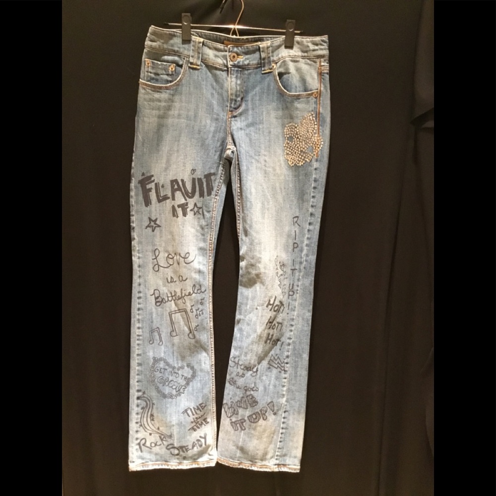 ❤️ Z CAVARICCI JEANS SIZE 11
